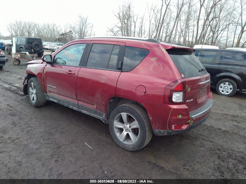 2016 JEEP COMPASS HIGH ALTITUDE EDITION - 1C4NJDEB2GD738907