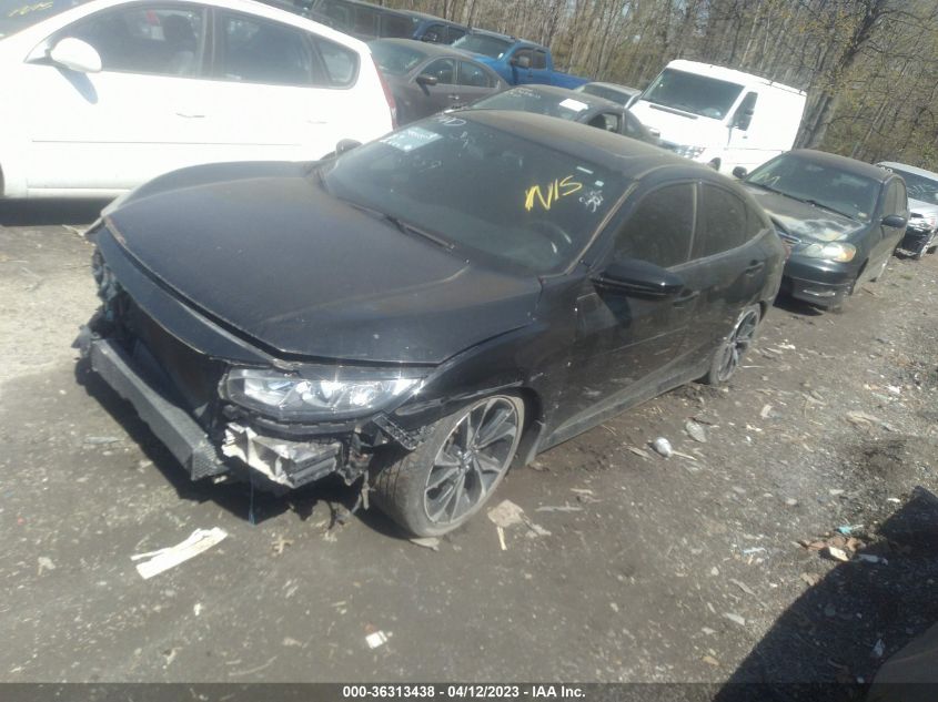 2018 HONDA CIVIC SI SEDAN 2HGFC1E57JH707347
