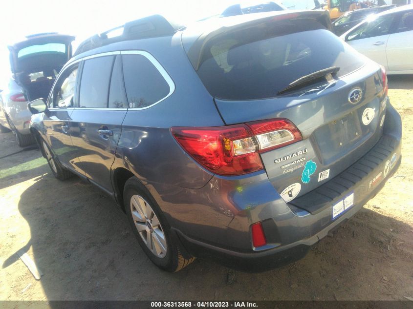 2016 SUBARU OUTBACK 2.5I PREMIUM - 4S4BSAFC9G3317855
