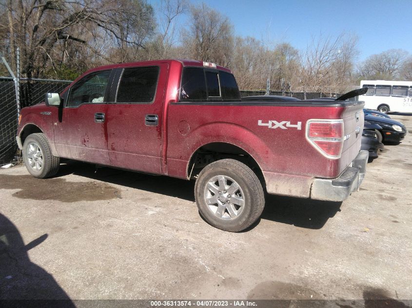 2013 FORD F-150 XL/XLT/FX4/LARIAT - 1FTFW1EF1DKF95110