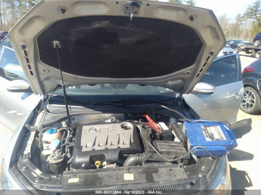 2014 VOLKSWAGEN PASSAT TDI SEL PREMIUM - 1VWCN7A3XEC102800