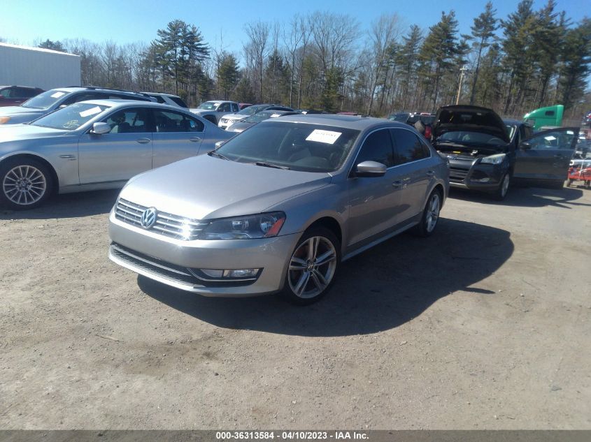 2014 VOLKSWAGEN PASSAT TDI SEL PREMIUM - 1VWCN7A3XEC102800