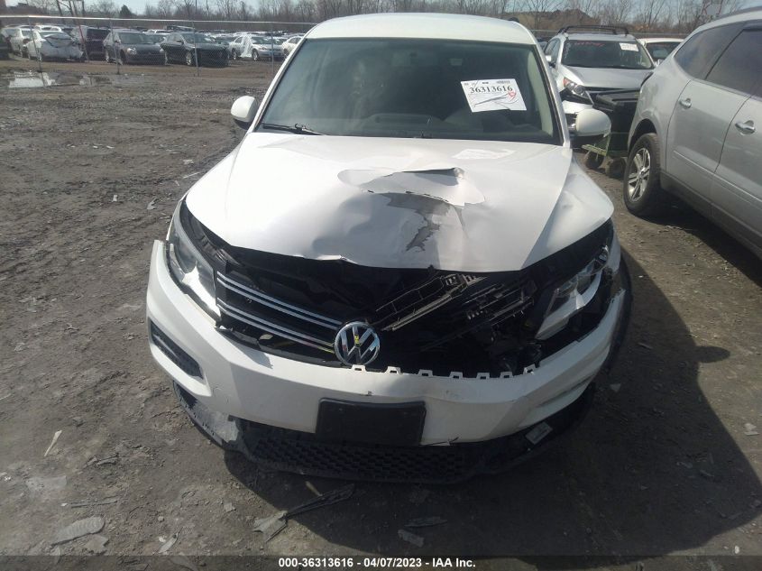 2014 VOLKSWAGEN TIGUAN S - WVGAV3AX7EW522370