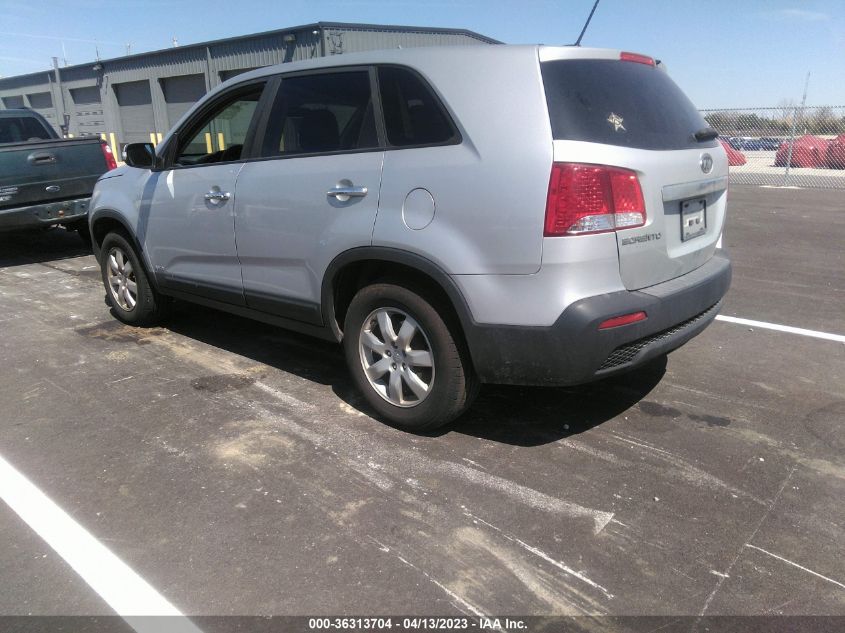 2013 KIA SORENTO LX - 5XYKTCA66DG340645