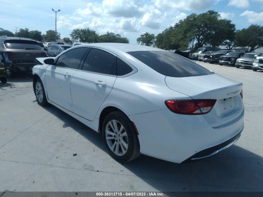 2015 CHRYSLER 200 LIMITED - 1C3CCCAB6FN579727