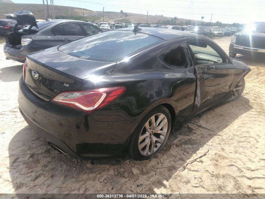 2013 HYUNDAI GENESIS COUPE 3.8 GRAND TOURING KMHHU6KJ7DU081296