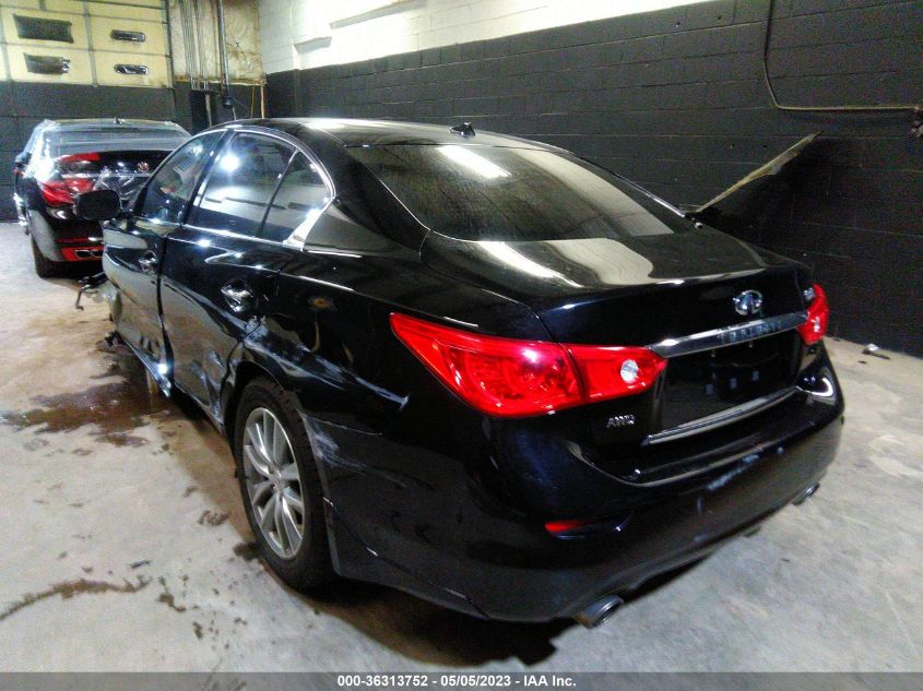 2017 INFINITI Q50 3.0T PREMIUM - JN1EV7AR1HM832306