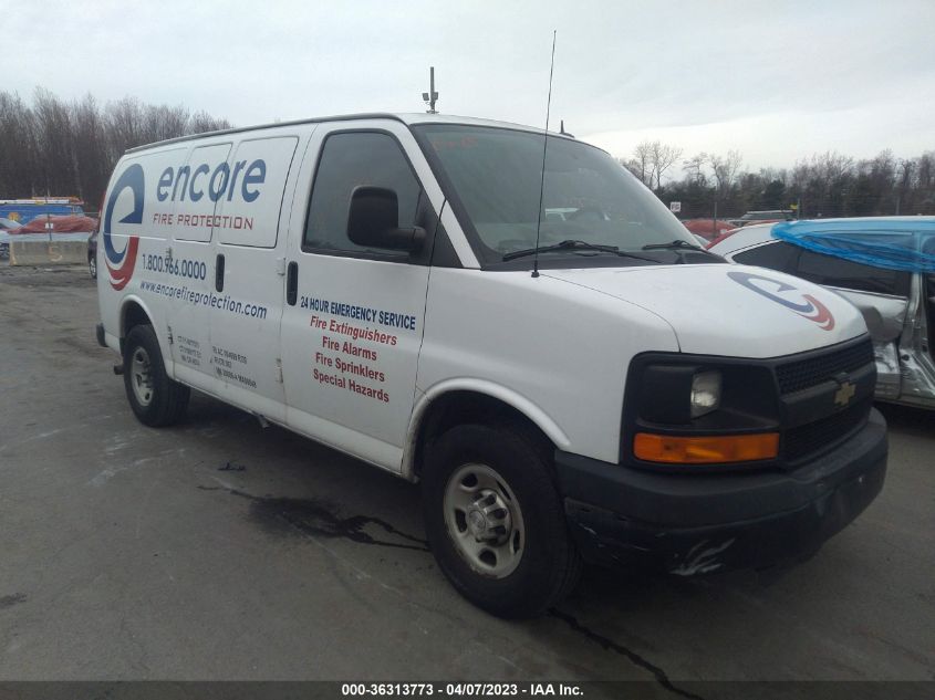 2015 CHEVROLET EXPRESS CARGO VAN - 1GCWGFCF1F1211297