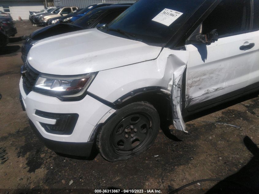2016 FORD UTILITY POLICE 1FM5K8AR4GGB44305