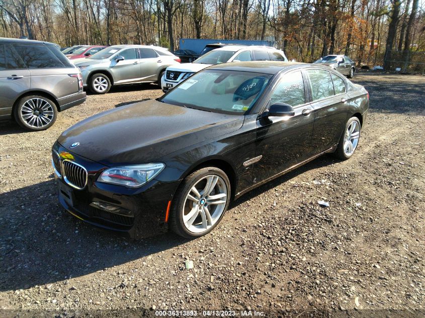2013 BMW 7 SERIES 750I XDRIVE - WBAYB6C58DD224099