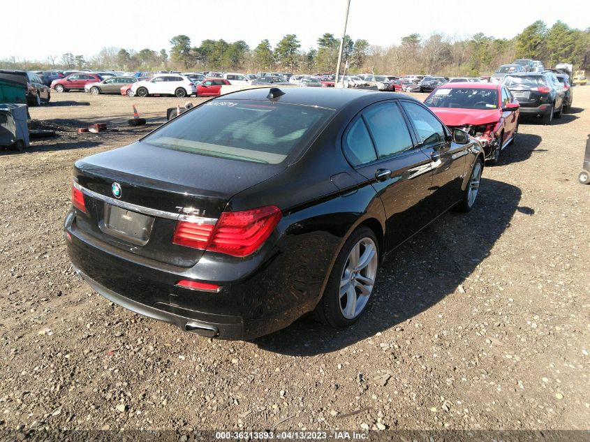 2013 BMW 7 SERIES 750I XDRIVE - WBAYB6C58DD224099
