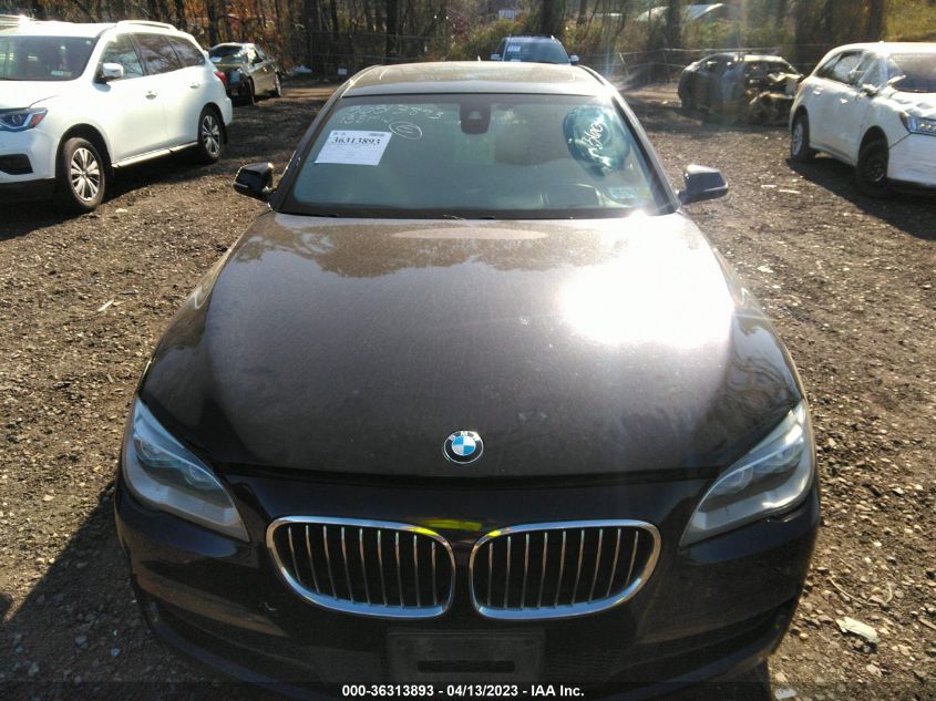 2013 BMW 7 SERIES 750I XDRIVE - WBAYB6C58DD224099