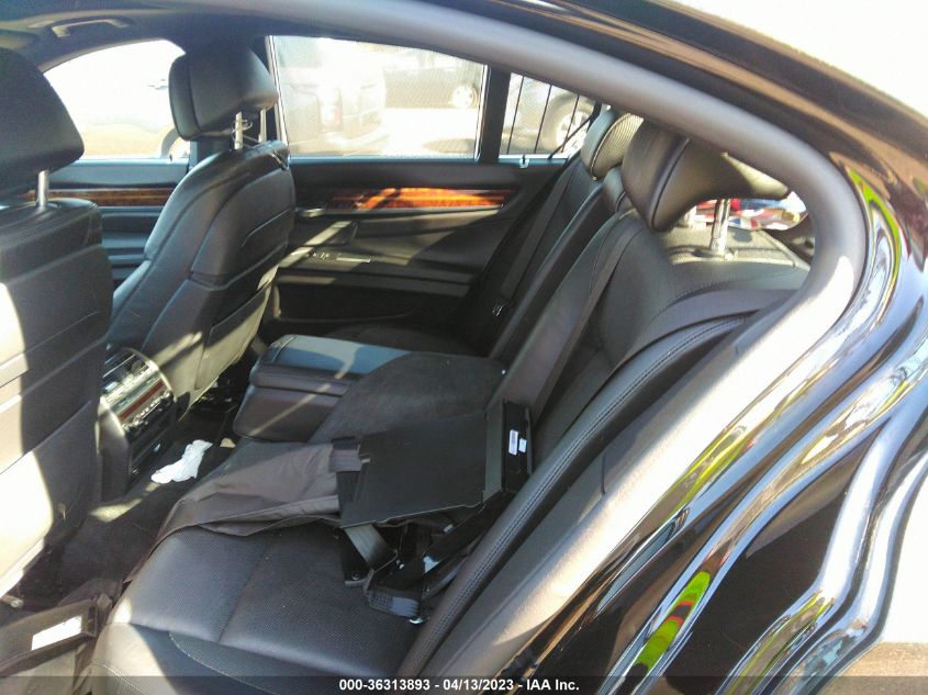 2013 BMW 7 SERIES 750I XDRIVE - WBAYB6C58DD224099
