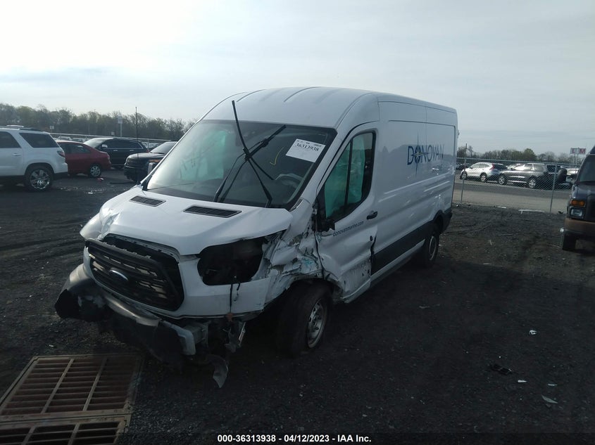 VIN 1FTYR2CM0KKA27922 2019 FORD TRANSIT VAN