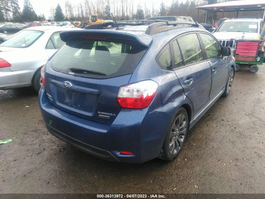 2013 SUBARU IMPREZA WAGON 2.0I SPORT LIMITED - JF1GPAU63D2876673