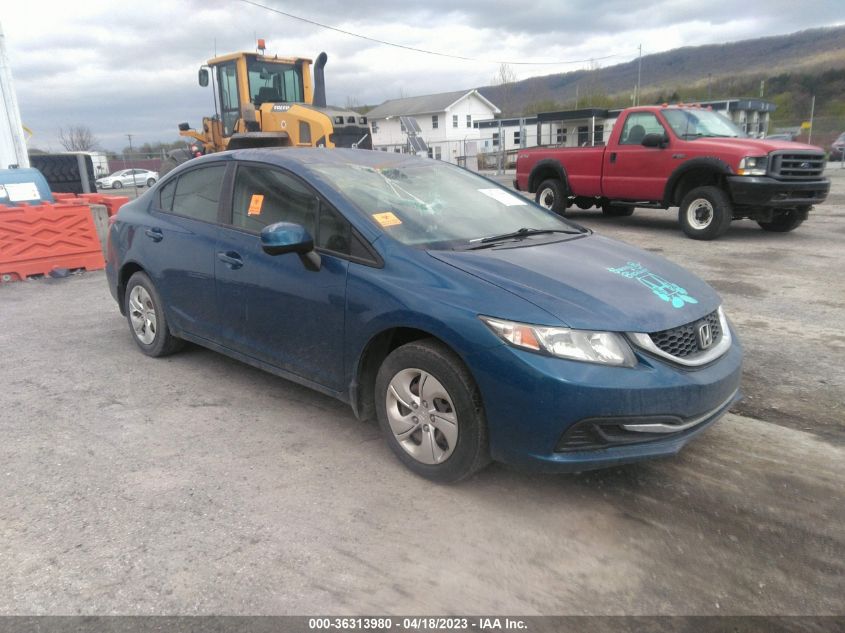 2013 HONDA CIVIC SDN LX - 19XFB2E54DE083854