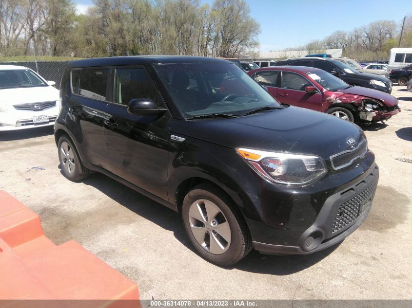 2016 KIA SOUL BASE - KNDJN2A21G7345959