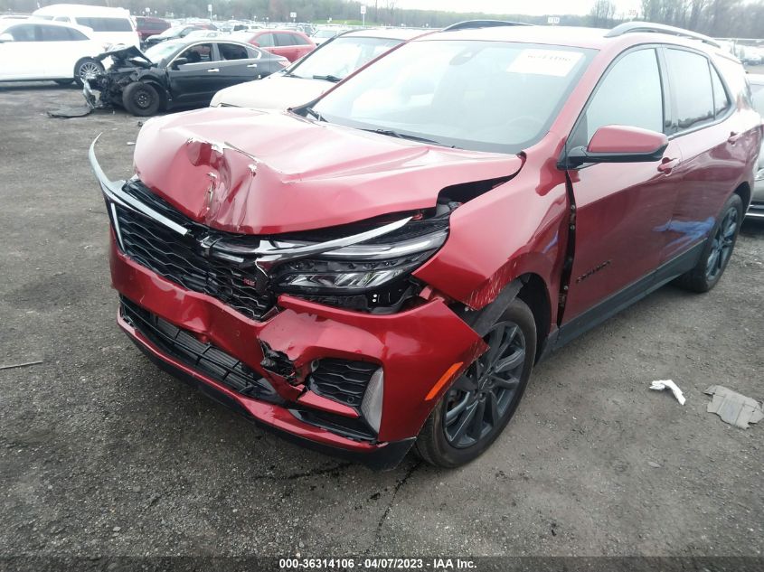 2022 CHEVROLET EQUINOX RS - 3GNAXWEV0NS107919