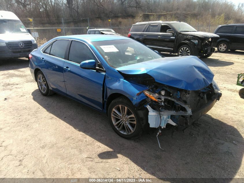 2017 TOYOTA CAMRY XLE/SE/LE/XSE - 4T1BF1FK2HU776328