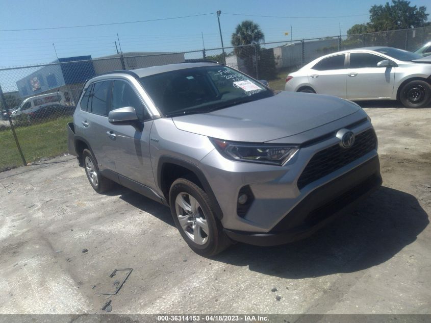 2020 TOYOTA RAV4 HYBRID XLE - 4T3R6RFV3LU002841