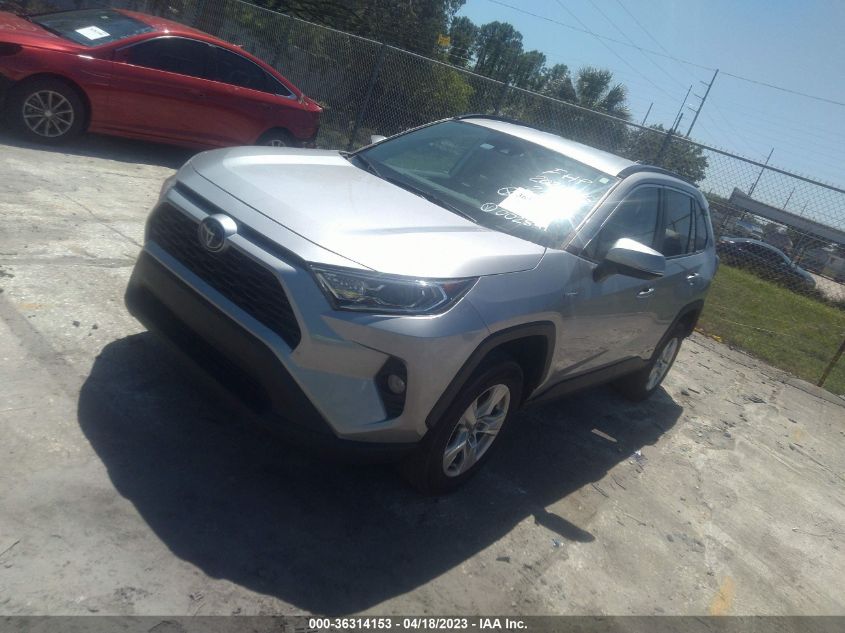 2020 TOYOTA RAV4 HYBRID XLE - 4T3R6RFV3LU002841