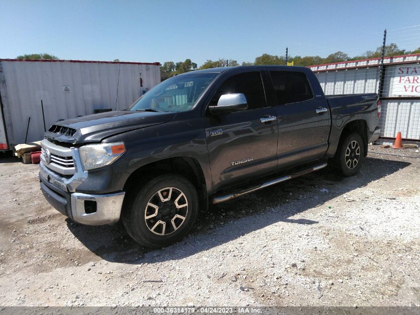 2014 TOYOTA TUNDRA 4WD TRUCK LTD - 5TFHW5F11EX412313
