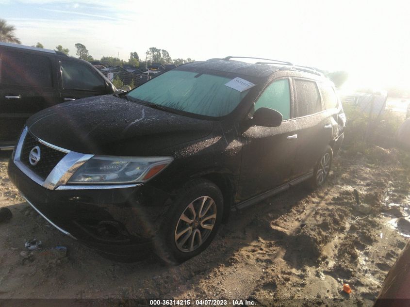 2013 NISSAN PATHFINDER SV - 5N1AR2MN2DC652291