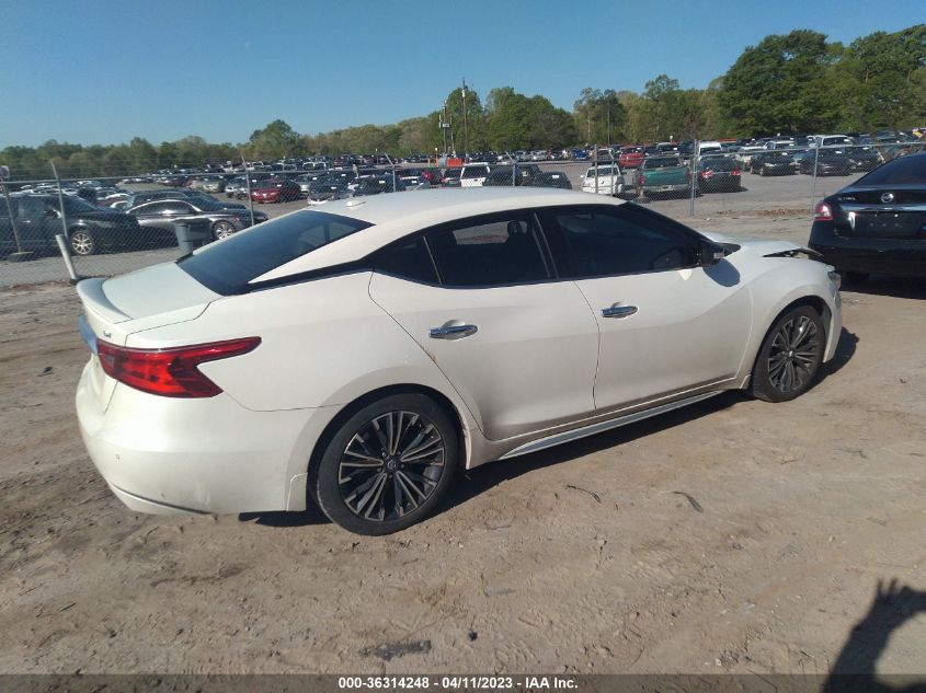 2017 NISSAN MAXIMA SV - 1N4AA6AP7HC417244