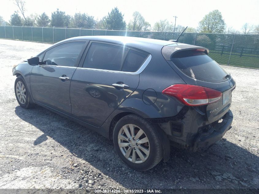 2014 KIA FORTE 5-DOOR EX - KNAFX5A85E5181496