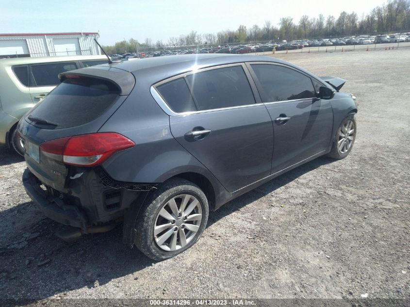 2014 KIA FORTE 5-DOOR EX - KNAFX5A85E5181496