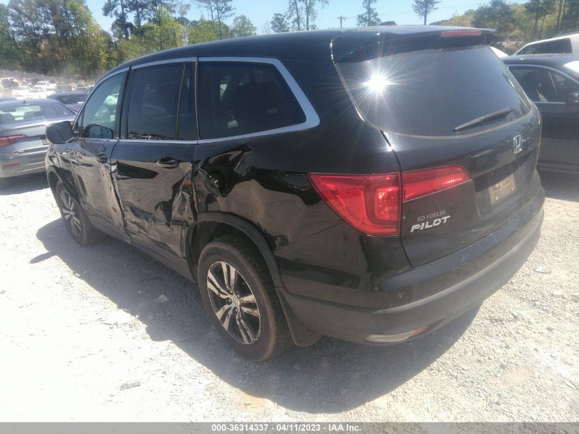 2016 HONDA PILOT EX-L - 5FNYF5H57GB041221