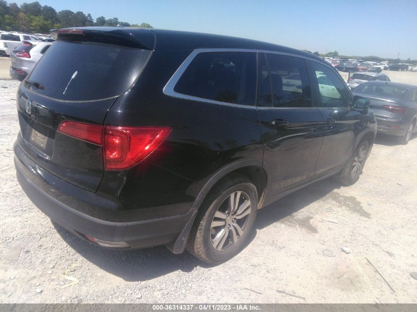2016 HONDA PILOT EX-L - 5FNYF5H57GB041221