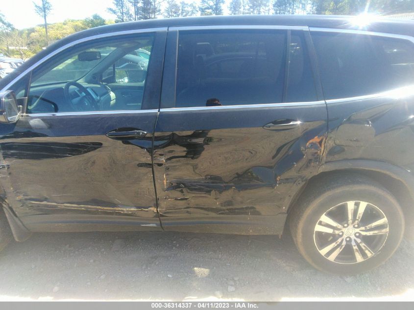 2016 HONDA PILOT EX-L - 5FNYF5H57GB041221