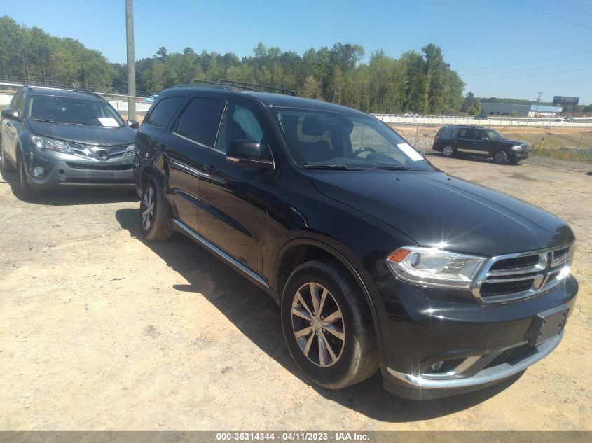 2016 DODGE DURANGO LIMITED - 1C4RDJDG6GC467473