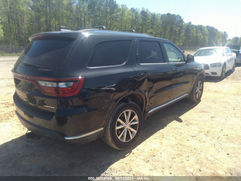 2016 DODGE DURANGO LIMITED - 1C4RDJDG6GC467473