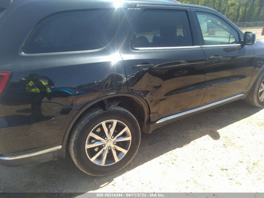 2016 DODGE DURANGO LIMITED - 1C4RDJDG6GC467473