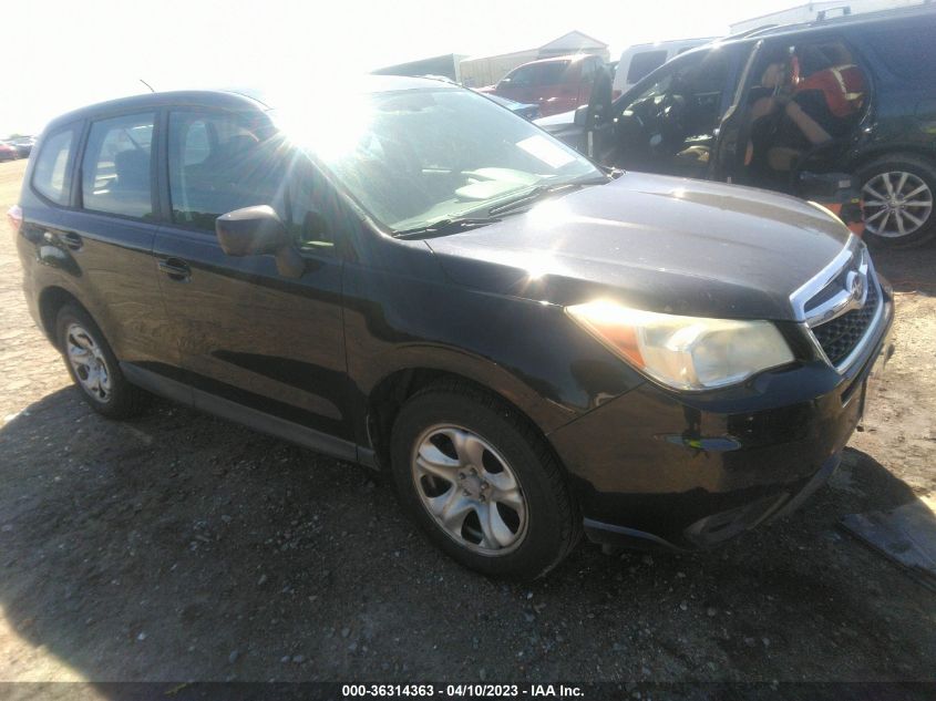 2014 SUBARU FORESTER 2.5I - JF2SJAAC3EH427719