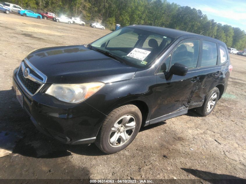 2014 SUBARU FORESTER 2.5I - JF2SJAAC3EH427719