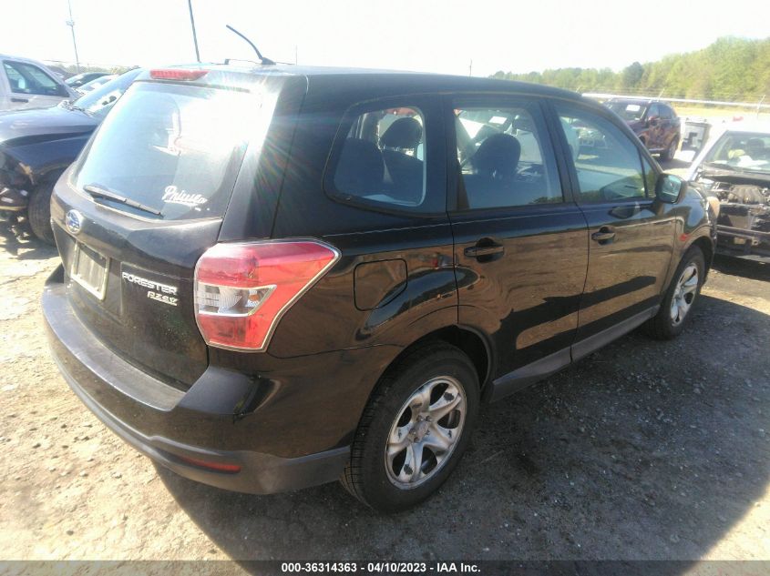 2014 SUBARU FORESTER 2.5I - JF2SJAAC3EH427719