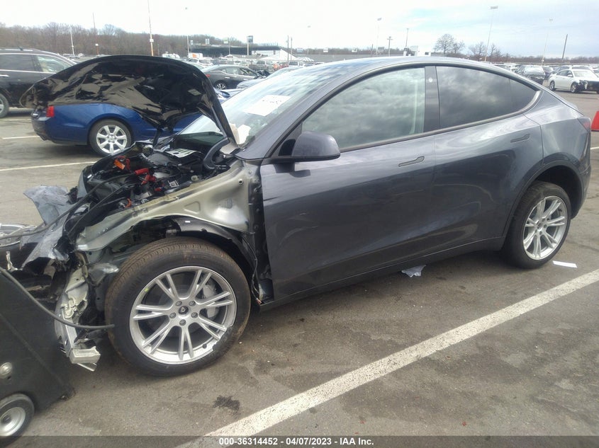 VIN 7SAYGDEE3PF695373 2023 TESLA MODEL Y LONG RANGE