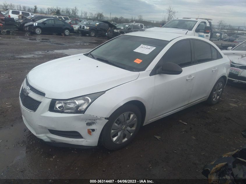2014 CHEVROLET CRUZE LS - 1G1PA5SH8E7465371