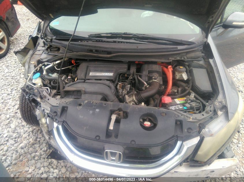 2013 HONDA CIVIC HYBRID 19XFB4F37DE202134