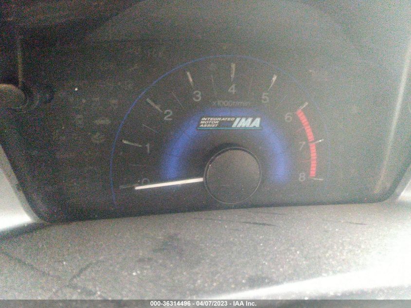 2013 HONDA CIVIC HYBRID 19XFB4F37DE202134