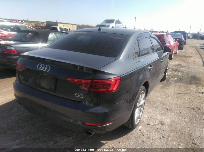 2017 AUDI A4 PREMIUM - WAUANAF46HN014731