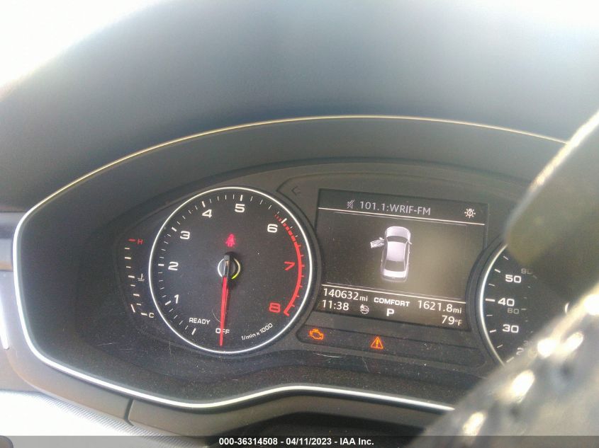 2017 AUDI A4 PREMIUM - WAUANAF46HN014731
