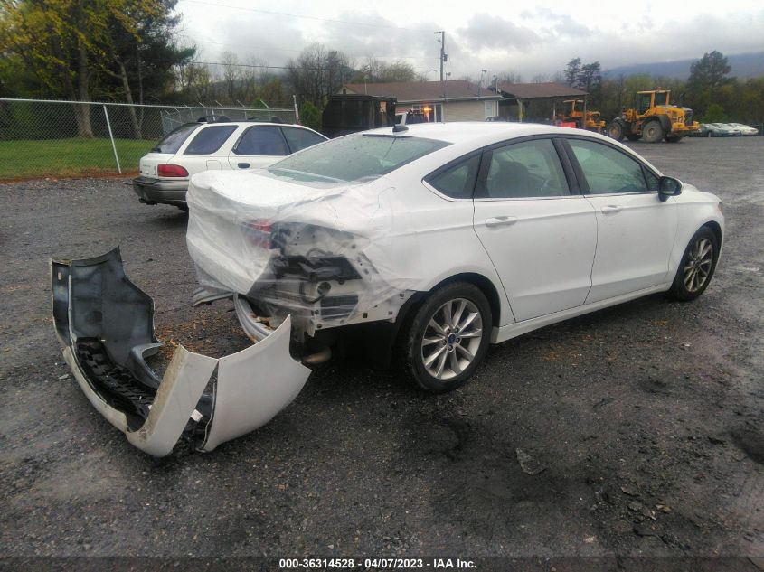 2017 FORD FUSION SE - 3FA6P0HD1HR116967