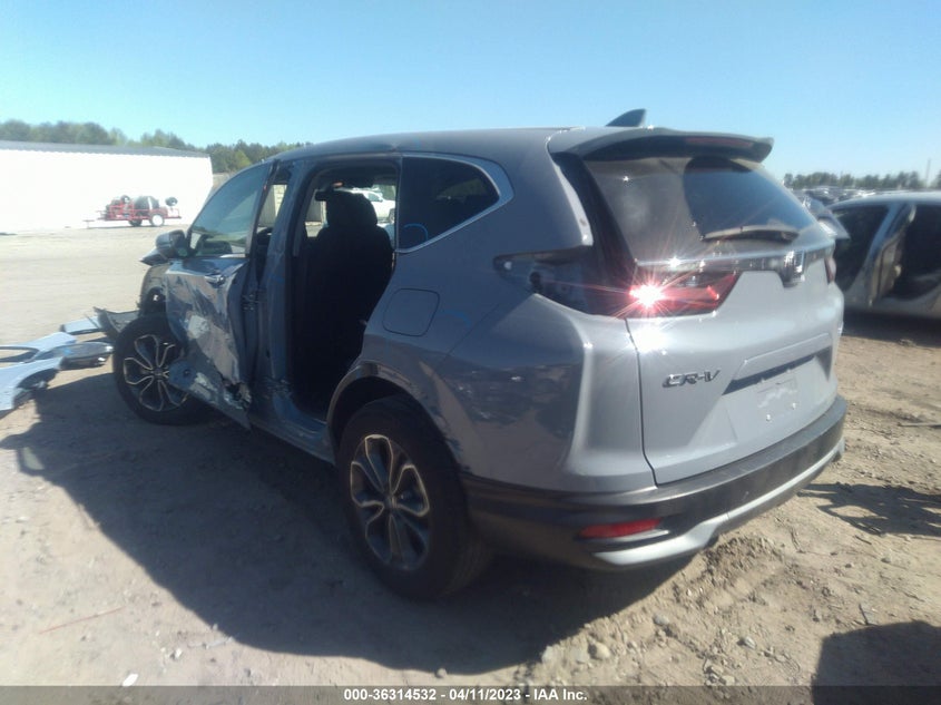VIN 5J6RW2H58MA010657 2021 HONDA CR-V EX