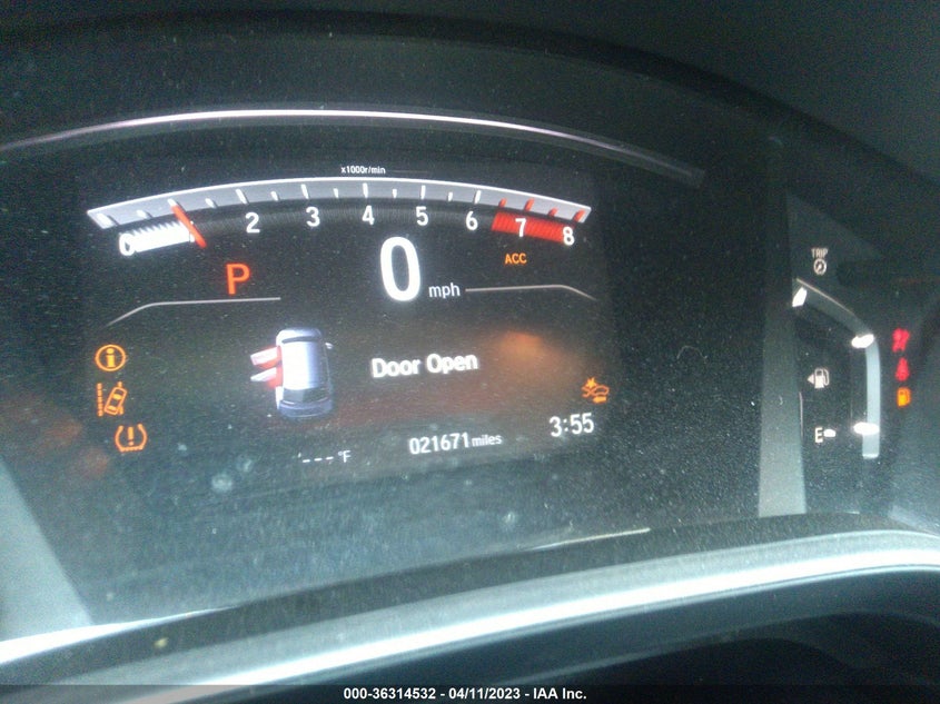 VIN 5J6RW2H58MA010657 2021 HONDA CR-V EX
