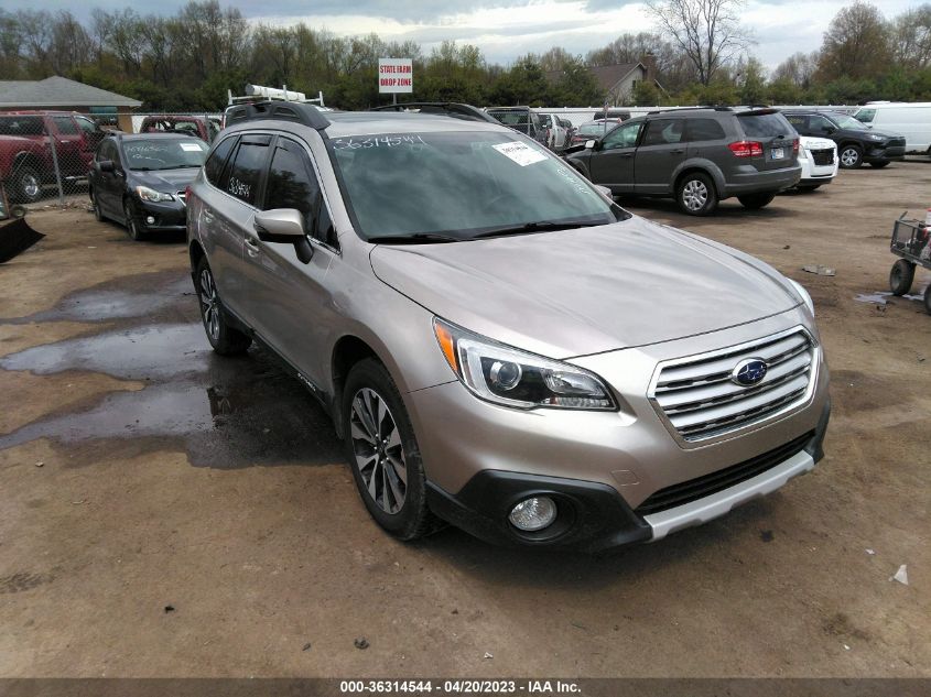 2015 SUBARU OUTBACK 2.5I LIMITED - 4S4BSANCXF3300854