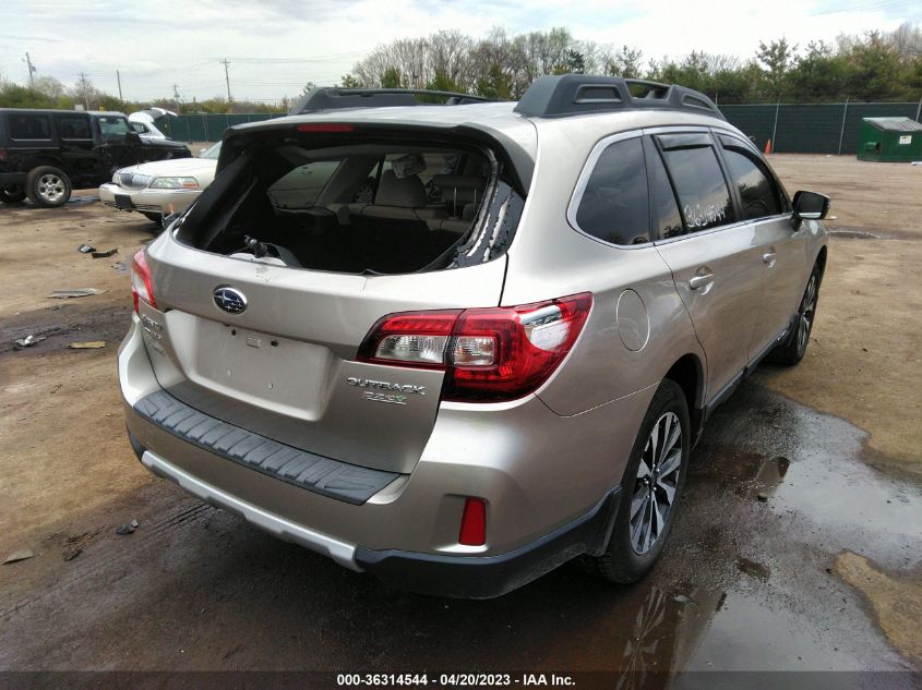2015 SUBARU OUTBACK 2.5I LIMITED - 4S4BSANCXF3300854